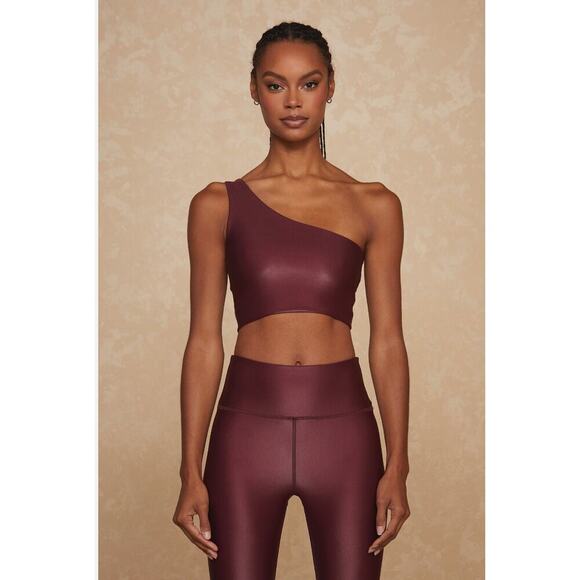 NOLI Matching SET Large Liquid Curve Sports Bra Liquid Leggings Pinot NWT - Picture 14 of 14